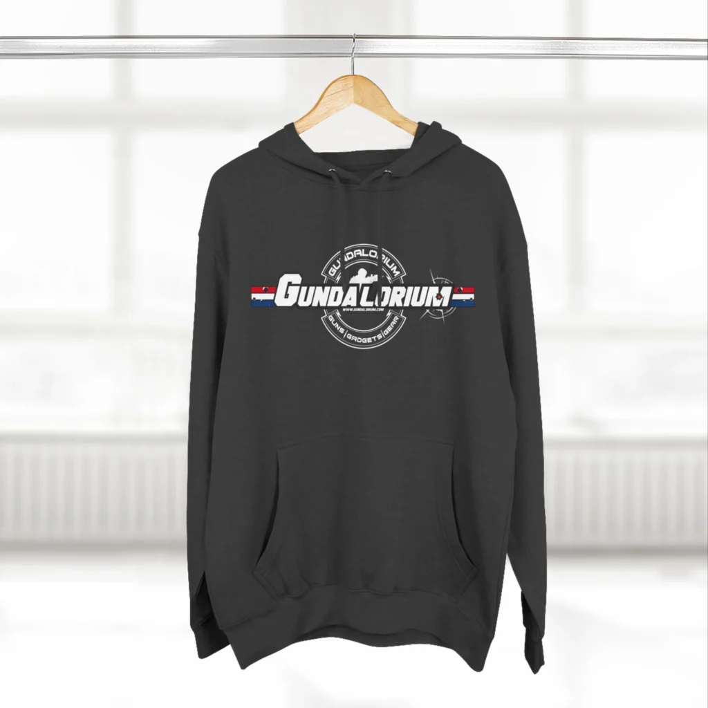 Gundalorium Joe Three-Panel Fleece Hoodie