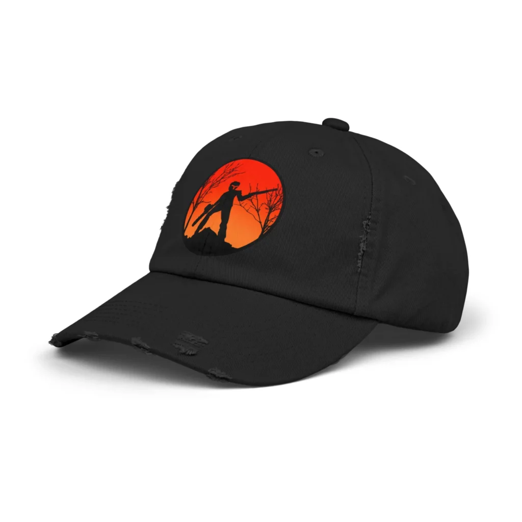 Evil-Guns Unisex Distressed Cap