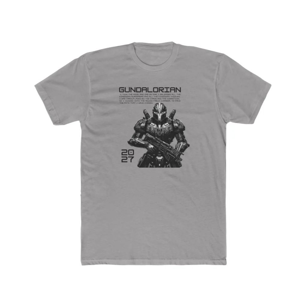 Mechalorian 2 Premium Men's Cotton Crew Tee
