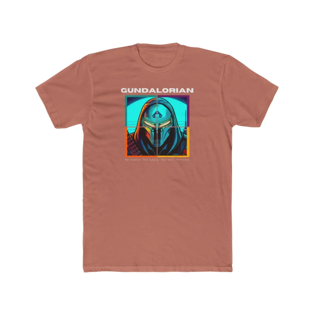 Four Score Gundalorian Premium Men's Cotton Crew Tee