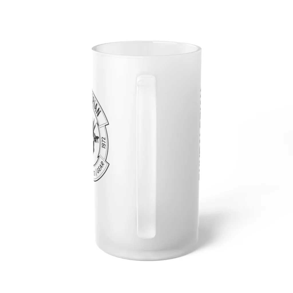 Gundalorian Frosted Glass Beer Mug