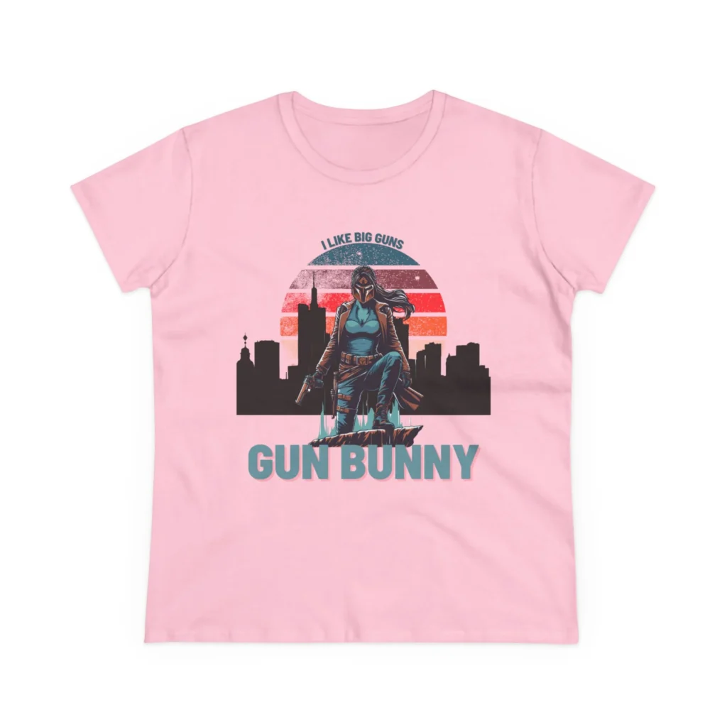 Gun Bunny Women's Midweight Cotton Tee
