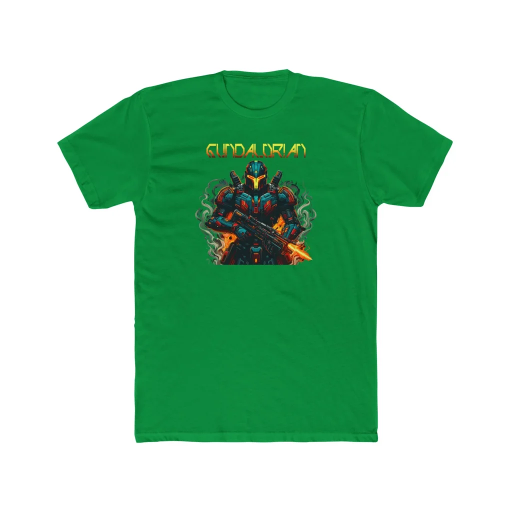 Mechalorian 1 Premium Men's Cotton Crew Tee