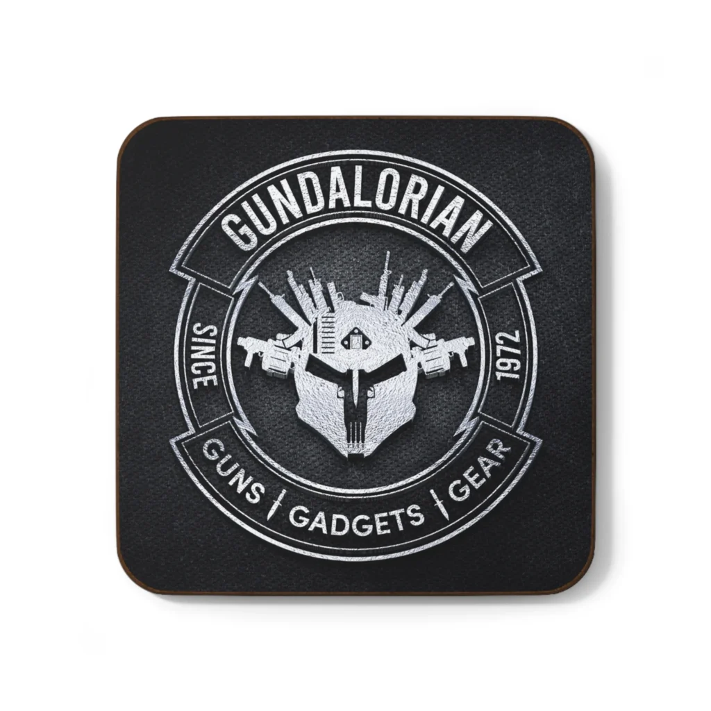 Gundalorian Hardboard Back Coaster