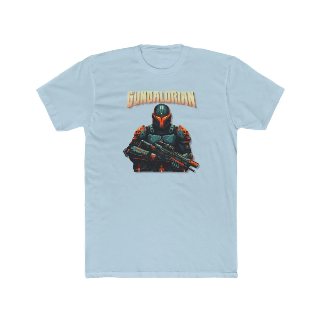 Mechalorian 4 Premium Men's Cotton Crew Tee