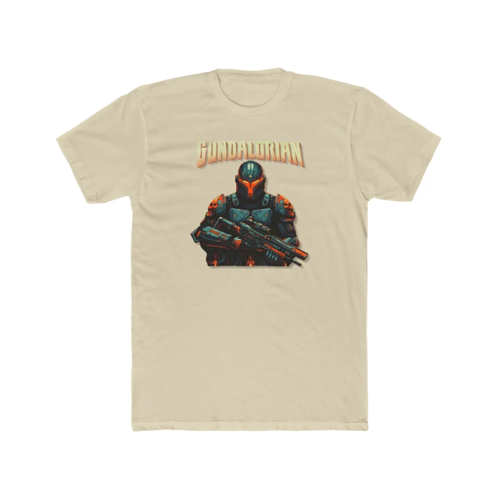Mechalorian 4 Premium Men's Cotton Crew Tee