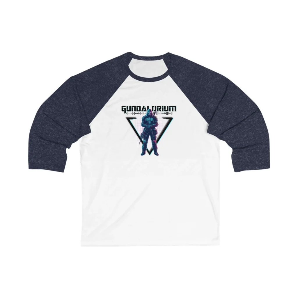 Gundalorium Creed Unisex 34 Sleeve Baseball Tee