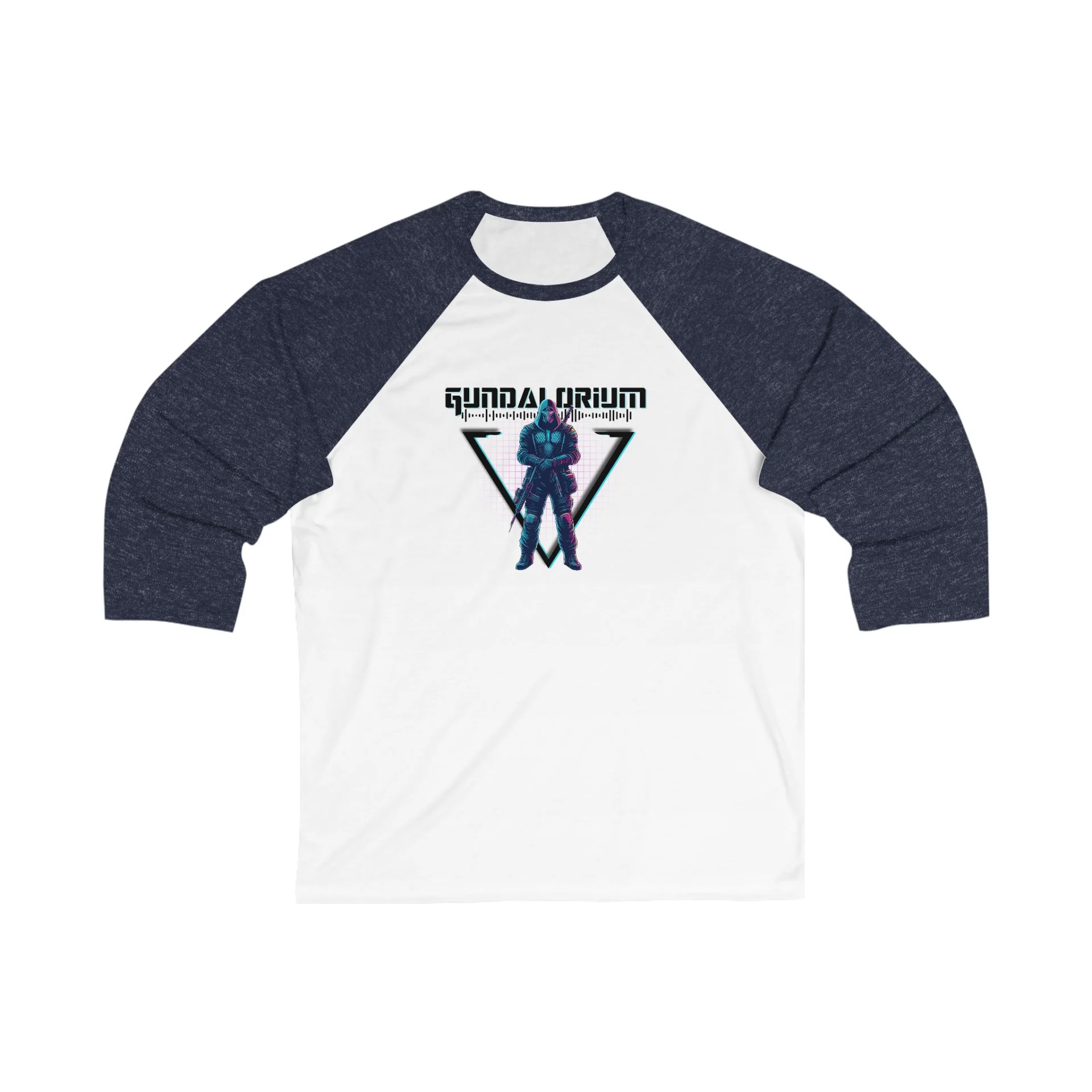 Gundalorium Creed Unisex 34 Sleeve Baseball Tee - Image 3