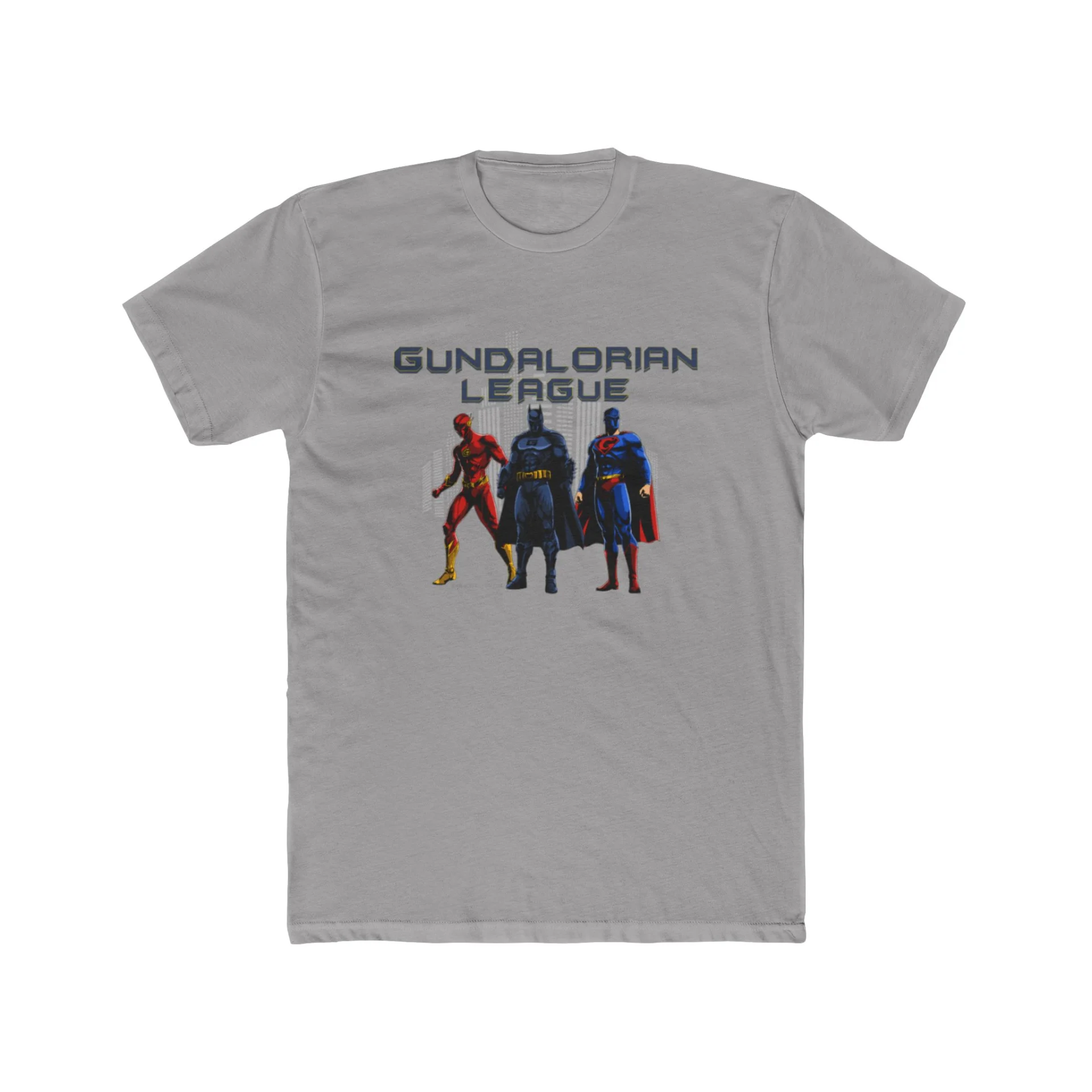 Gundalorian League Premium Men's Cotton Crew Tee