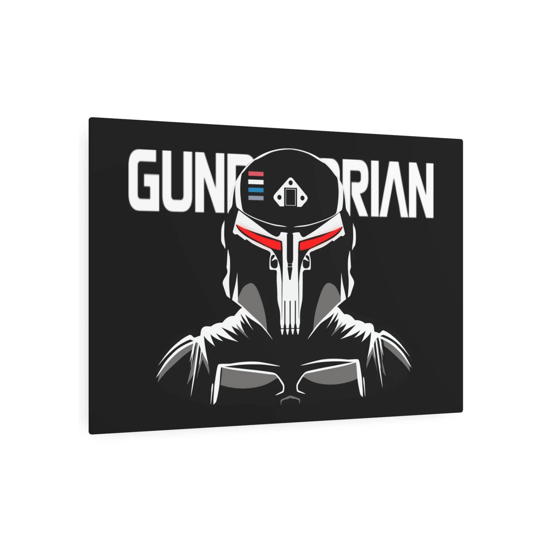 Gundalorian Black Metal Art Sign - Evil Red - Image 23