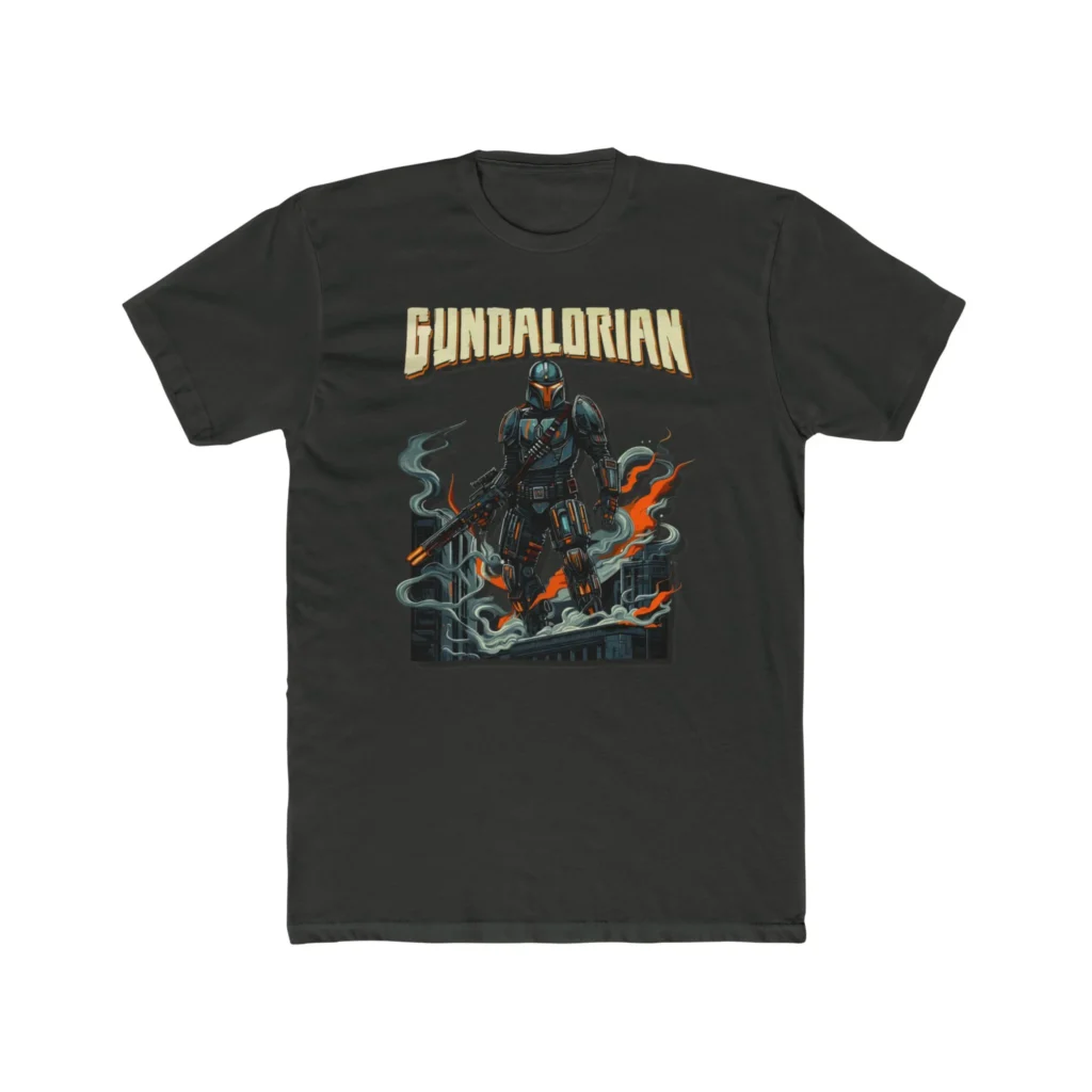 Mechalorian Siege Premium Men's Cotton Crew Tee