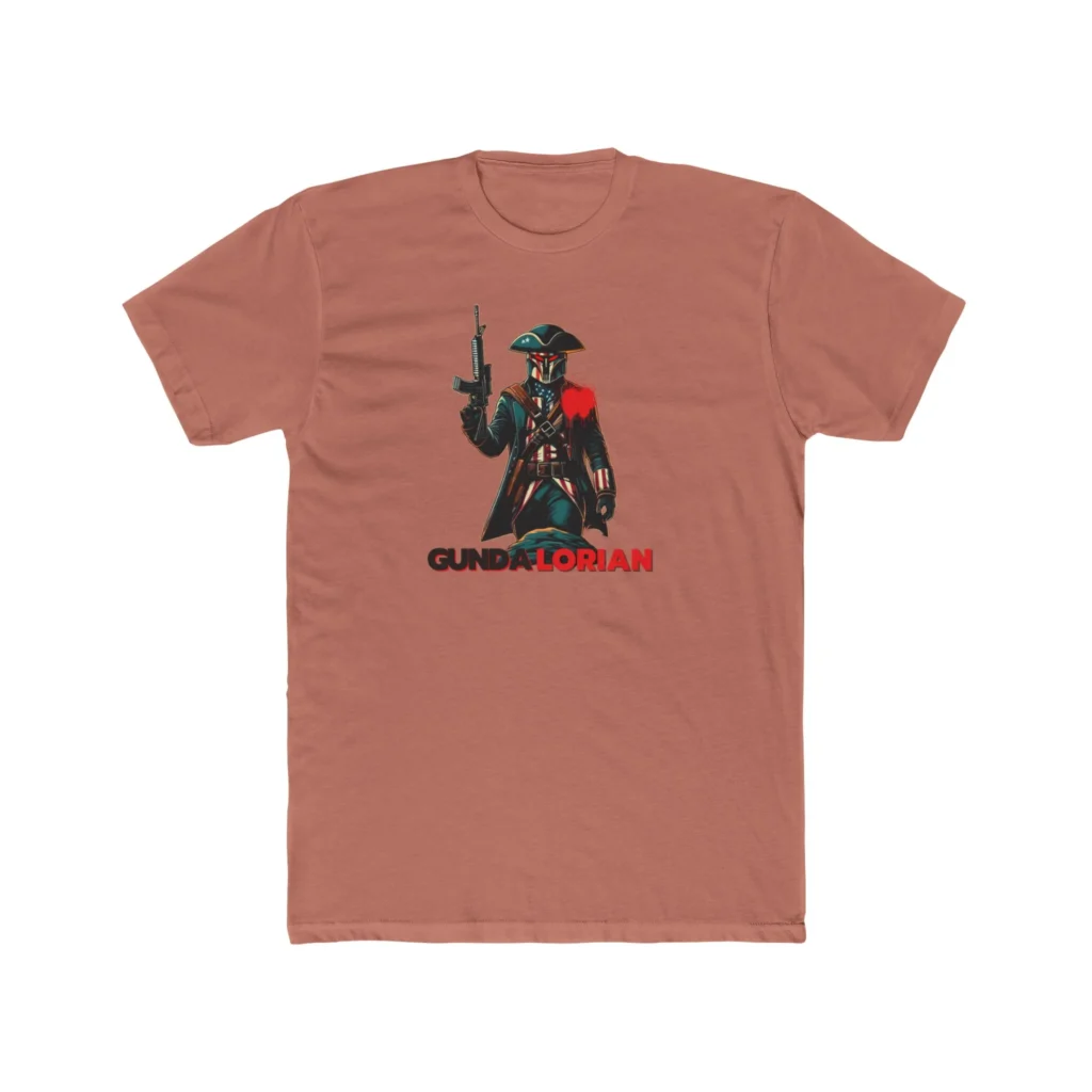Patriot Paint Splat Premium Men's Cotton Crew Tee