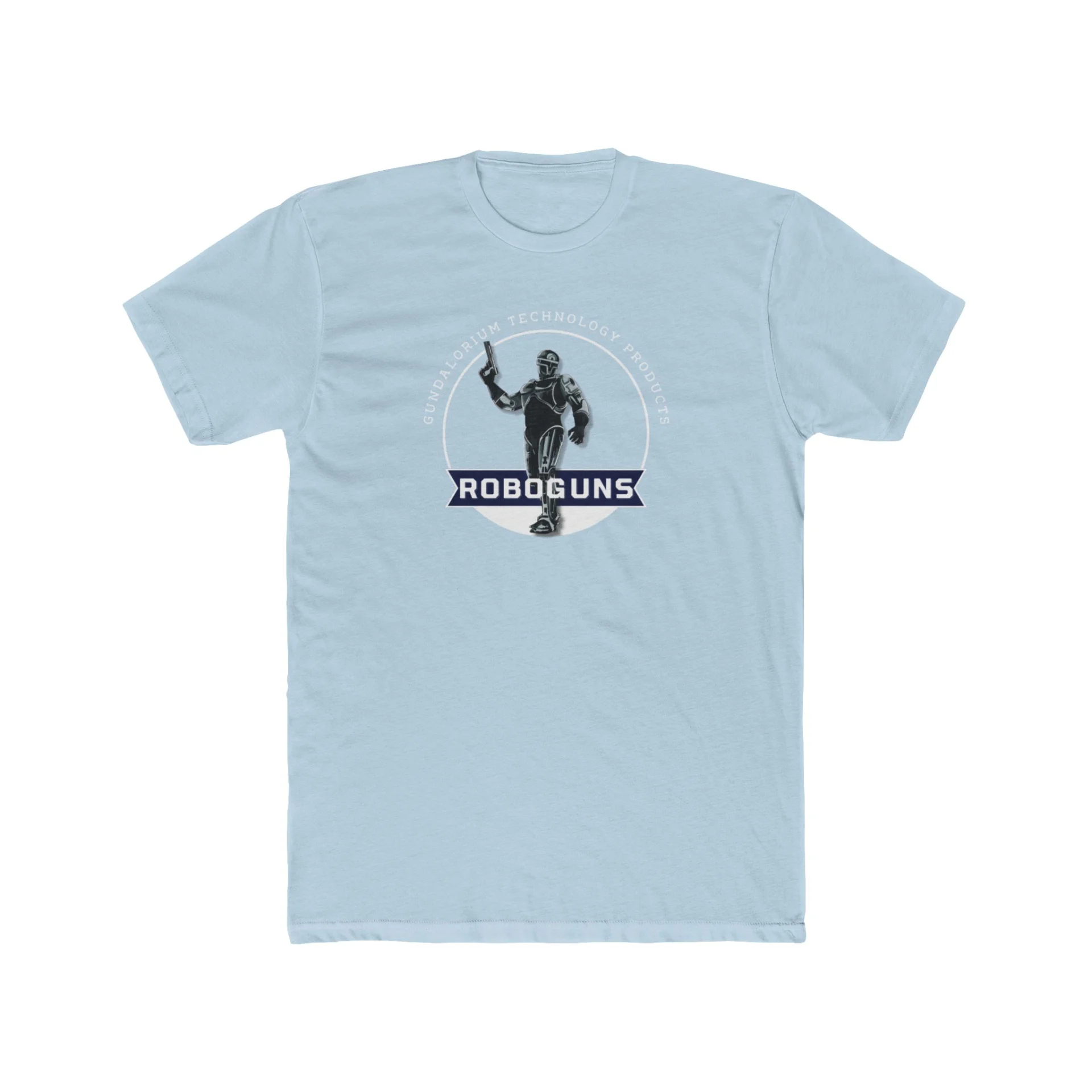 Roboguns Premium Men's Cotton Crew Tee - Image 13